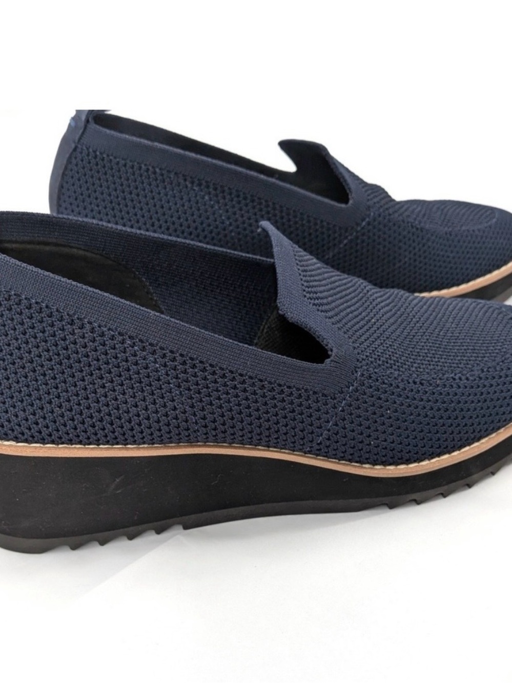 Eileen Fisher Slip on Wedge Loafer NWOT 8.5